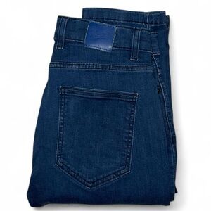 Mugsy Studio Blue Dark Wash Slim Fit Men’s Jeans Size 32W 30L Perfect Condition